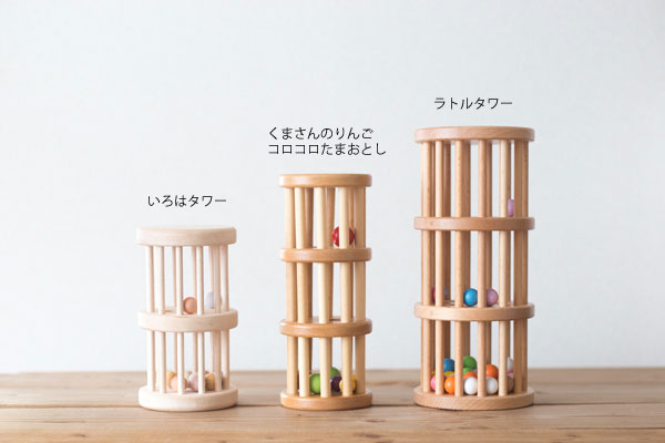 いろはタワーを各社と大きさ比較