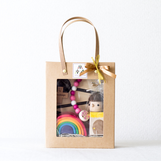 にこにこレインボーバッグ