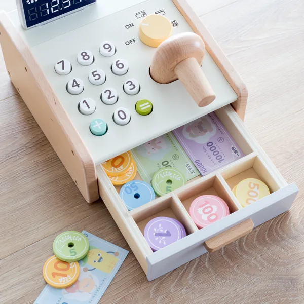 お金はレジの引き出し金庫にしまえる